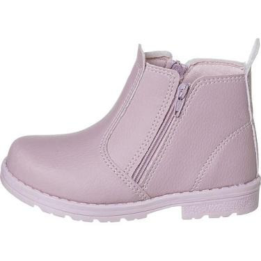 Imagem de Bota Infantil Coturno Redmax Menina, Rosa, 32 BR