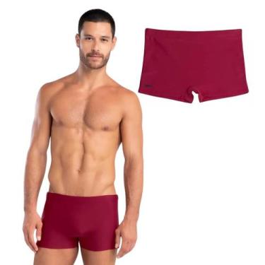 Imagem de 300.05 Mash Sunga Boxer Lisa Adulto com Vivo Lateral, P, Vermelho