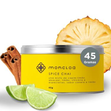 Imagem de Chá Infusão de Ervas Spice Chai Moncloa Lata 45g