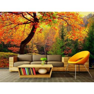 Imagem de Papel de Parede Paisagens Floresta 58 - 1,00 X 1,00