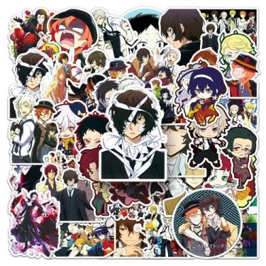 Imagem de Pacote de adesivos Bungos Strays Dogs Anime Waterproof Vinyl x50 - Yiw