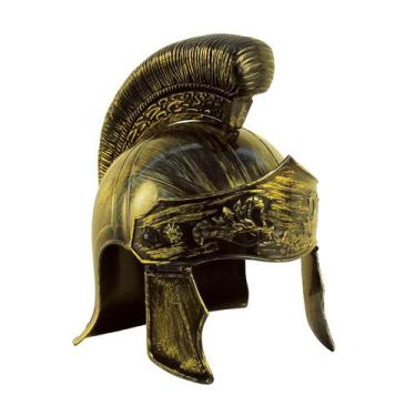 Imagem de Máscara facial completa de plástico Cosplay General's Spartar Shield -