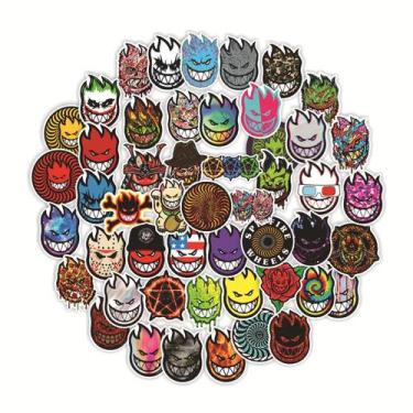 Imagem de Adesivos Firemans, 50 unidades de vinil impermeável, anime, 5-7 cm - y