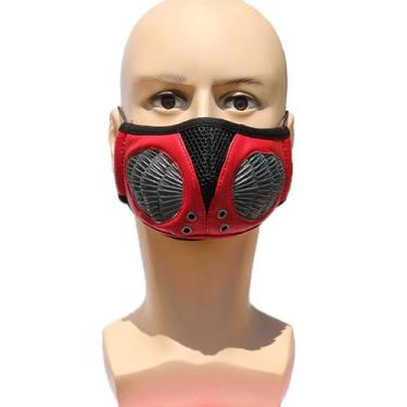 Imagem de Máscara de cosplay Bane Halloween Latex Halloween Half-Face Masquerade