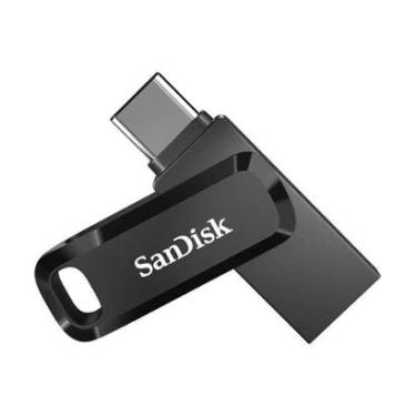 Imagem de Pen Drive 32GB SanDisk Ultra Dual Drive Go, USB-A/C 3.2, Preto - SDDDC3-032G-G46-Unissex