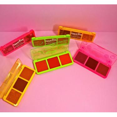 Imagem de Trio blush ilumin strawberry dreams (rr-1000-3) - melu ruby rose