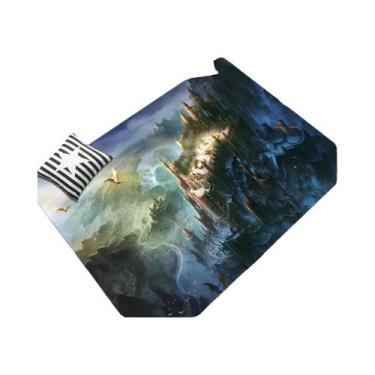 Imagem de Tapete Retro Antiderrapante L-Lords Game Rings Para Corredor, Sala De 