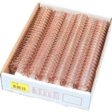 Imagem de Wire-o para Encadernação 2x1 A4 Rose Gold 5/8 120 fls 36un - Cassmar