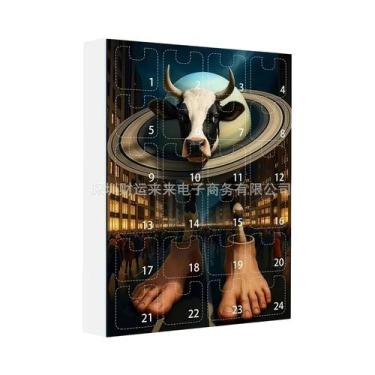 Imagem de Calendário Do Advento Italiano De 24 Dias Tung Tung Tung Sahur Tralale