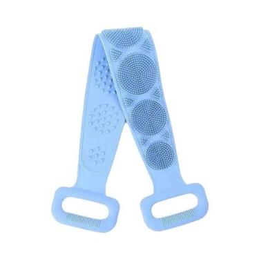 Imagem de Escova De Banho De Silicone Para O Corpo, Esfoliante E Massageador De 