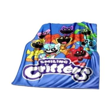 Imagem de Cobertor Infantil Macio E Confortável Com Estampa 3D De Desenho Animad