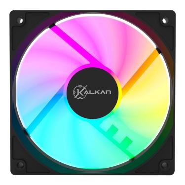 Imagem de Cooler Fan Kalkan Lumen RGB 120mm 1500RPM 1.19mmH2O Preto - KLK00018