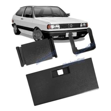 Imagem de Tampa Porta Luvas Gol Parati Saveiro 87 até 94 Quadrado      - SHALOMC