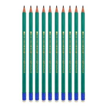 Imagem de Kit com 10 Lápis BIC Evolution HB Nº2 com Borracha Resistente