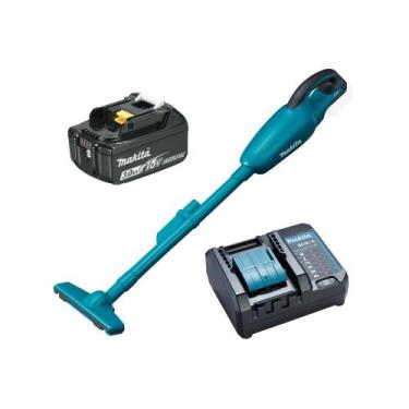 Imagem de Aspirador De Pó Dcl180z Makita Com Carregador + Bateria 3ah