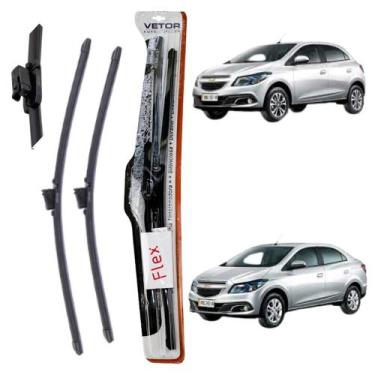 Imagem de Palheta Limpador Parabrisa Gm Onix Prisma 2013 A 2018 Vidro - VETOR (V