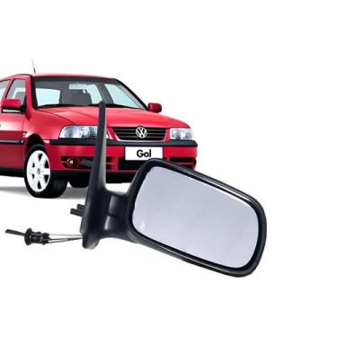 Imagem de Retrovisor Gol G3 G4 1999 a 2014 4 Portas Lado Direito Com Controle - 