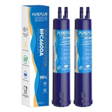 Imagem de Filtro de água para geladeira PUREPLUS 4396841, 4396710, pacote com 2