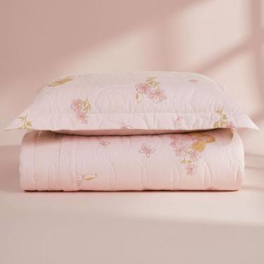 Imagem de Cobreleito Dupla Face Solteiro Infantil Karsten Percal 200 Fios 100% A