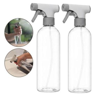 Imagem de Kit 2 Borrifador Multiuso Ou Bege Pulverizador 500ml Spray Limpeza