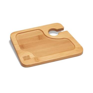 Imagem de Petisqueira em Bambu com Suporte para Taça - Ideal para Aperitivos - P