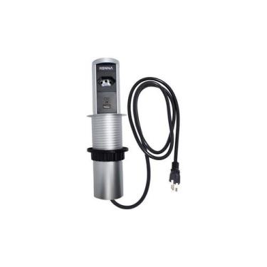 Imagem de Torre 1 Tomada 2 Usb Tipo A /c + Carregamento Wireless - Renna