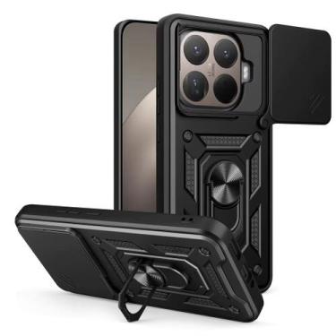 Imagem de Capa Anel Magnetico Anti Impacto Para Xiaomi 15T Pro Cor:Preto - GR Gl