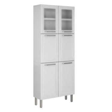 Imagem de Paneleiro Itatiaia Tarsila 6 Portas 2 Vidros Branco IPLDV-80