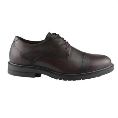 Imagem de Sapato masculino esporte fino ferracini firenze marrom, 41, Marrom