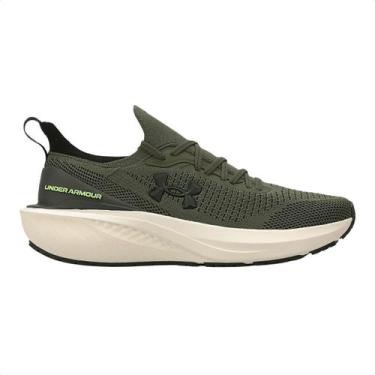 Imagem de Tênis de corrida masculino under armour quicker 2 verde, 42, 181 verde