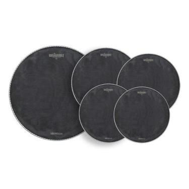 Imagem de Kit de Peles Williams SoundLess Silent Mesh 22 bumbo, 12, 13, 16, 14 (
