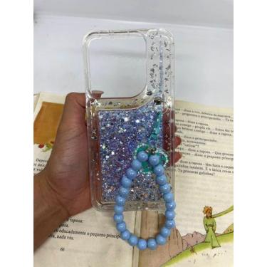Imagem de Capa de celular compatível com Moto G86 5G Glam - oilojinhadafla, Azul