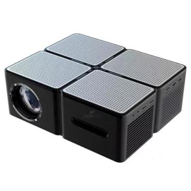 Imagem de Projetor de Vídeo Datashow Led 4K 3500 Lumens VGA HDMI Home Theater Mi