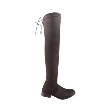 Imagem de Bota Over feminina marrom Klassipe Original - Klassipé