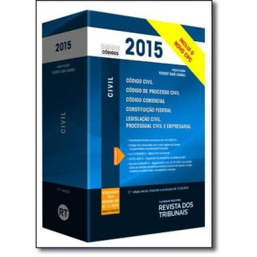 Imagem de Rt Mini Código 2015: Código Civil, Código de Processo Civil, Código Co