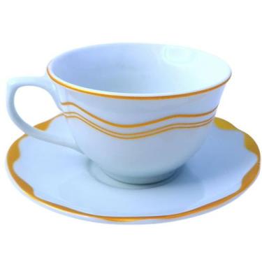 Imagem de Xícara e Pires para Café BRASILIS Porcelana Schmidt