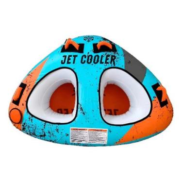 Imagem de Boia Esportiva Inflável Rebocável 2 Pessoas Jet Cooler