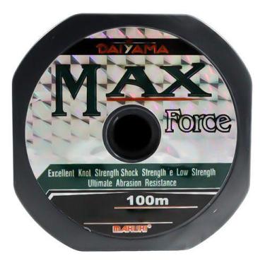 Imagem de Linha De Pesca Japonesa Max Force 0,21mm 100m 4,7Kg -10lbs - Maruri 
