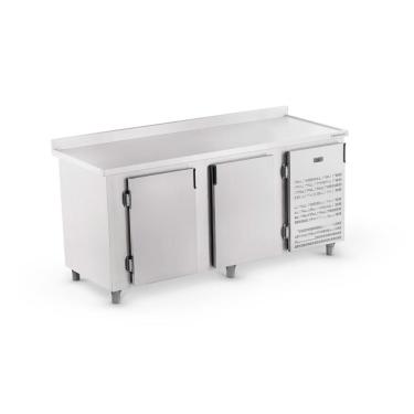 Imagem de Balcão de Serviço Comercial Refrigerado Ar Forçado BSRAF 2000 Prata 200cm 220V Refrimate