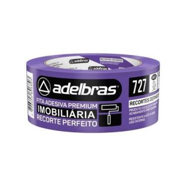 Imagem de Fita Adesiva Imobiliária Roxa 48 Mm X 40 M - Adelbras