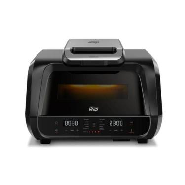 Imagem de Fritadeira eletrica air fryer wap barbecue wc ab1090 preto voltagem 12