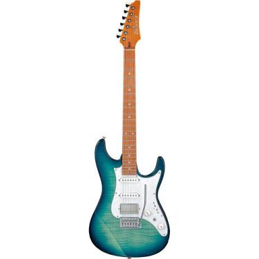 Imagem de Guitarra Ibanez AZ22S1F TBX Transparent Turquoise Burst Super Strato P