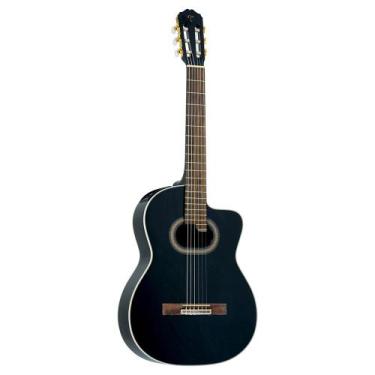 Imagem de Violão Takamine GC6CE & TP-4T Preto, G Séries, GC6CE BK, BLACK, Clássi