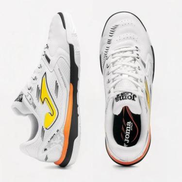 Imagem de Tênis Futsal Liga 5 Joma 2026, Branco, 37