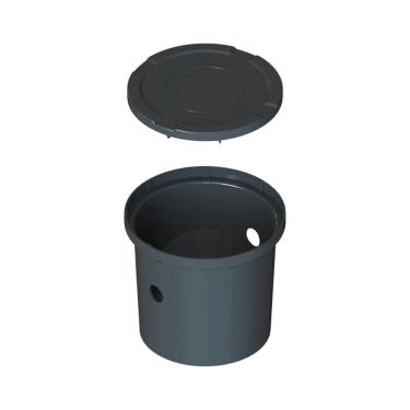 Imagem de Tubo de Aterramento 7132 Abrigar Haste com Protecao PVC Preto Tafeplas 200CM 232CM
