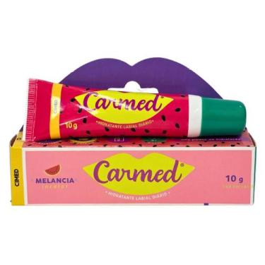 Imagem de Hidratante Labial Incolor Carmed Cimed Sabor Melancia 10g