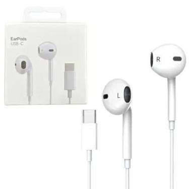 Imagem de Fone de Ouvido com Fio USBC Compatível com iPhone 15 15Pro 15ProMax 16