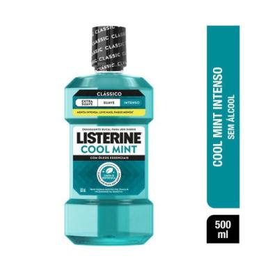 Imagem de Enxaguante Bucal Listerine Cool Mint Intenso 500ml