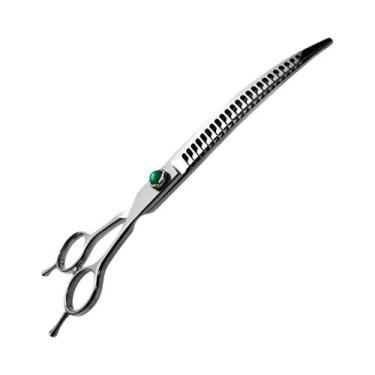 Imagem de Tesoura De Tosa Para Animais De Estimação Wingsbro 8/7 Polegadas, Curv