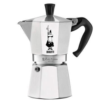 Imagem de Bialetti Cafeteira Italiana Nuova Moka Express Aluminio Café Expresso de Fogão 3 Xicaras 1162